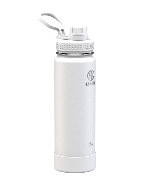 BOTELLA TAKEYA 700ML ANTIGOTEO BLANCA