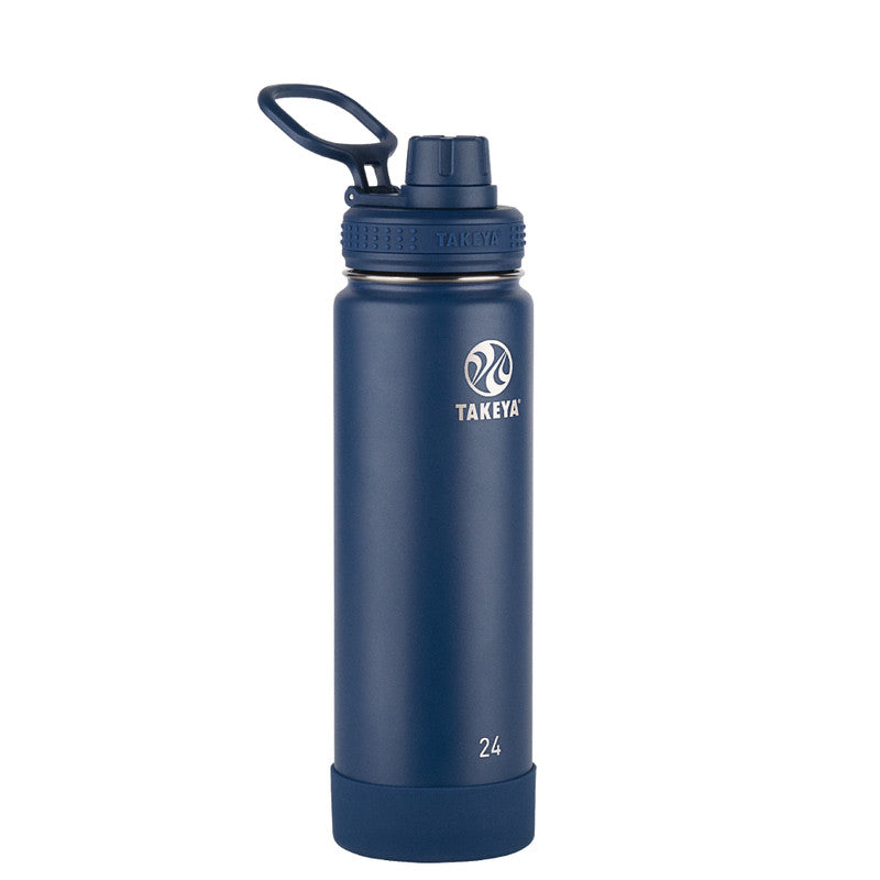 BOTELLA TAKEYA 700ML ANTIGOTEO AZUL OSCURO