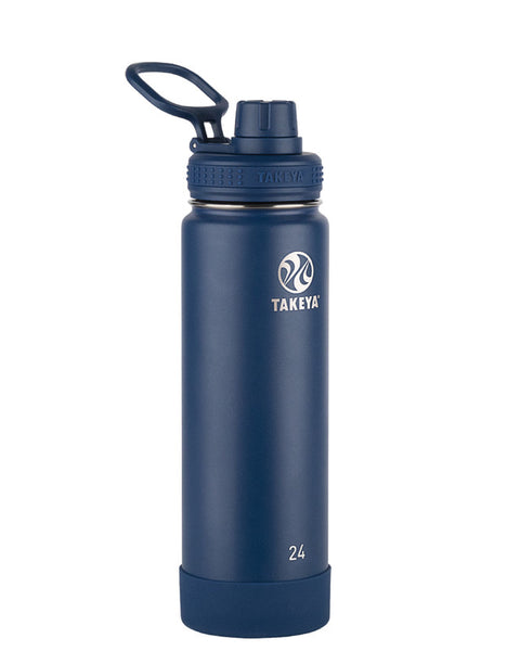 BOTELLA TAKEYA 700ML ANTIGOTEO AZUL OSCURO