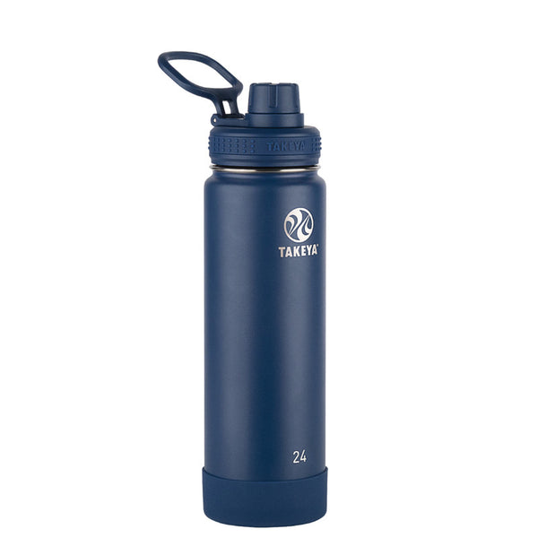 BOTELLA TAKEYA 700ML ANTIGOTEO AZUL OSCURO