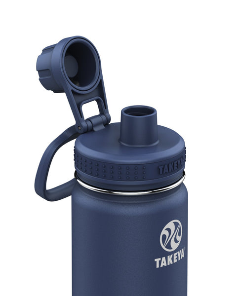 BOTELLA TAKEYA 700ML ANTIGOTEO AZUL OSCURO