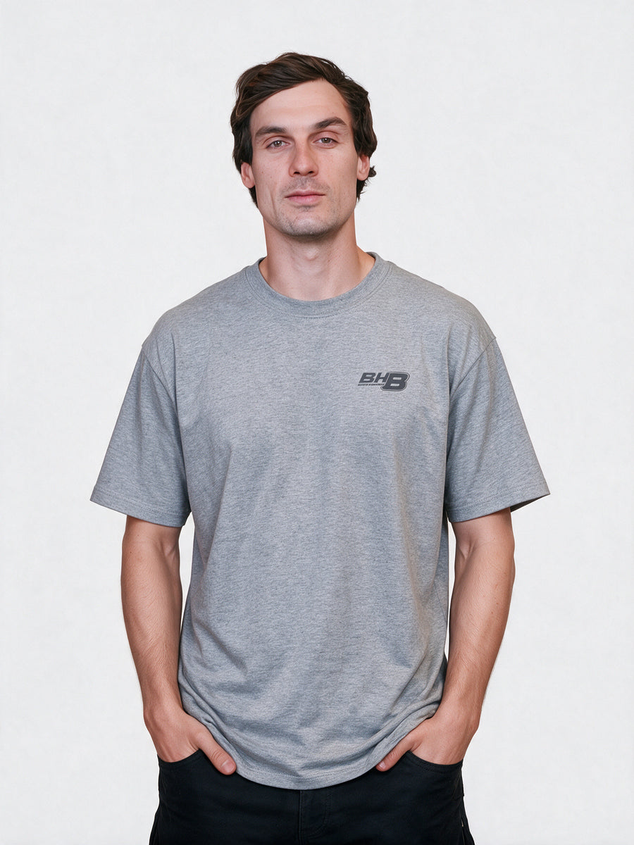 Polera Hombre Gris BH8-Big Bore