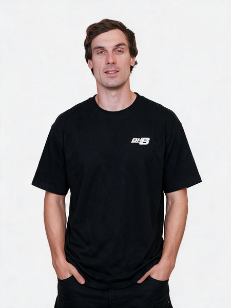 Polera Hombre Negra BH8-Sixs Days