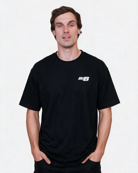 Polera Hombre Negra BH8-Sixs Days