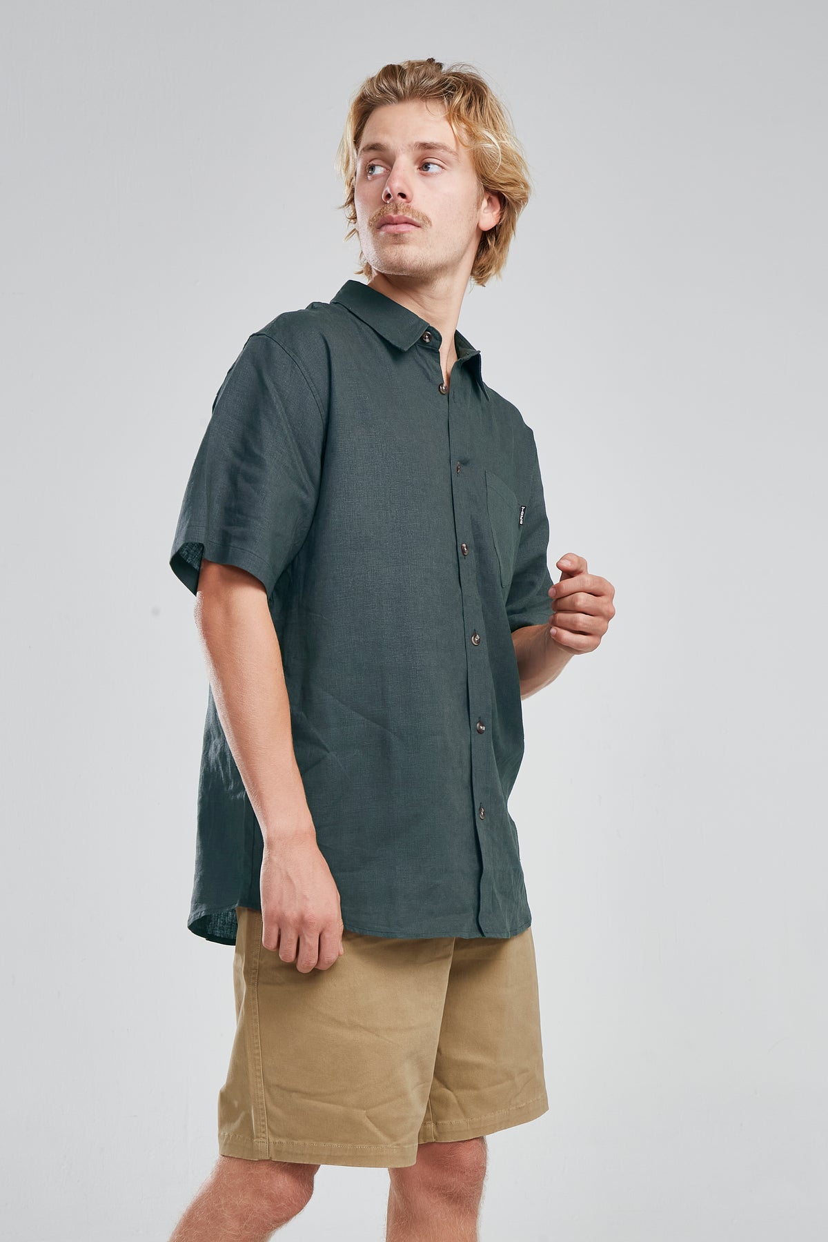 Camisa Solid Azul