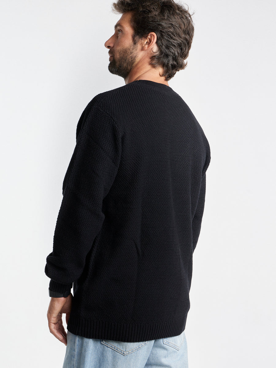 Chaleco Negro Hombre Swell