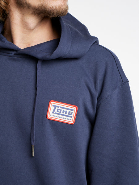 Polerón Hoodie Azul Toke
