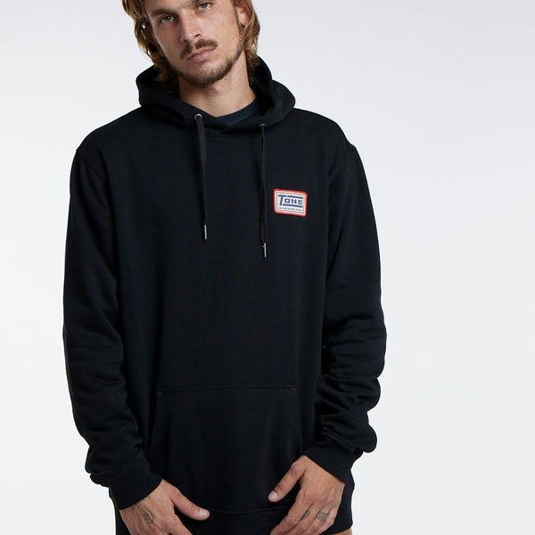 Hoodie Negro Hombre Toke