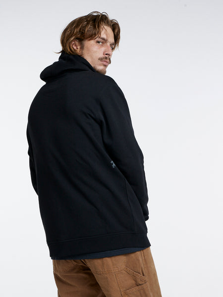 Hoodie Negro Hombre Toke