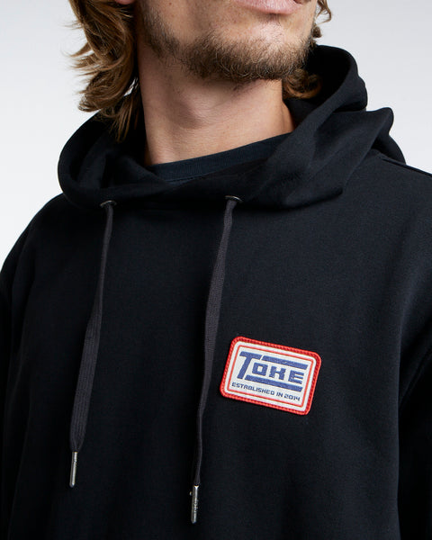 Hoodie Negro Hombre Toke