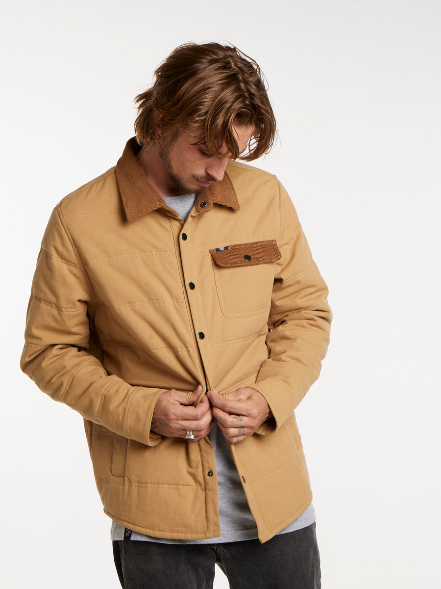 Chaqueta Beige Canvas Toke