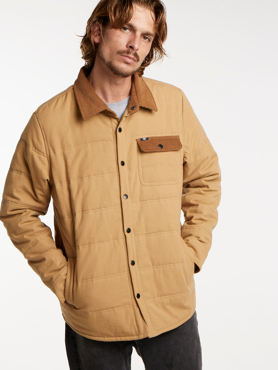 Chaqueta Beige Canvas Toke