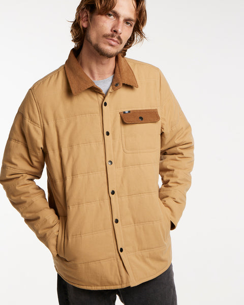 Chaqueta Beige Canvas Toke