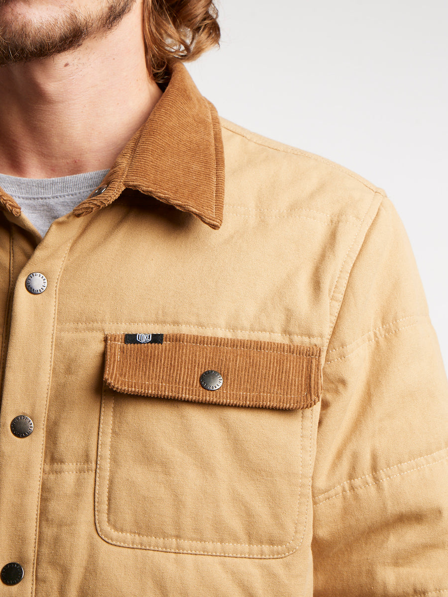 Chaqueta Beige Canvas Toke