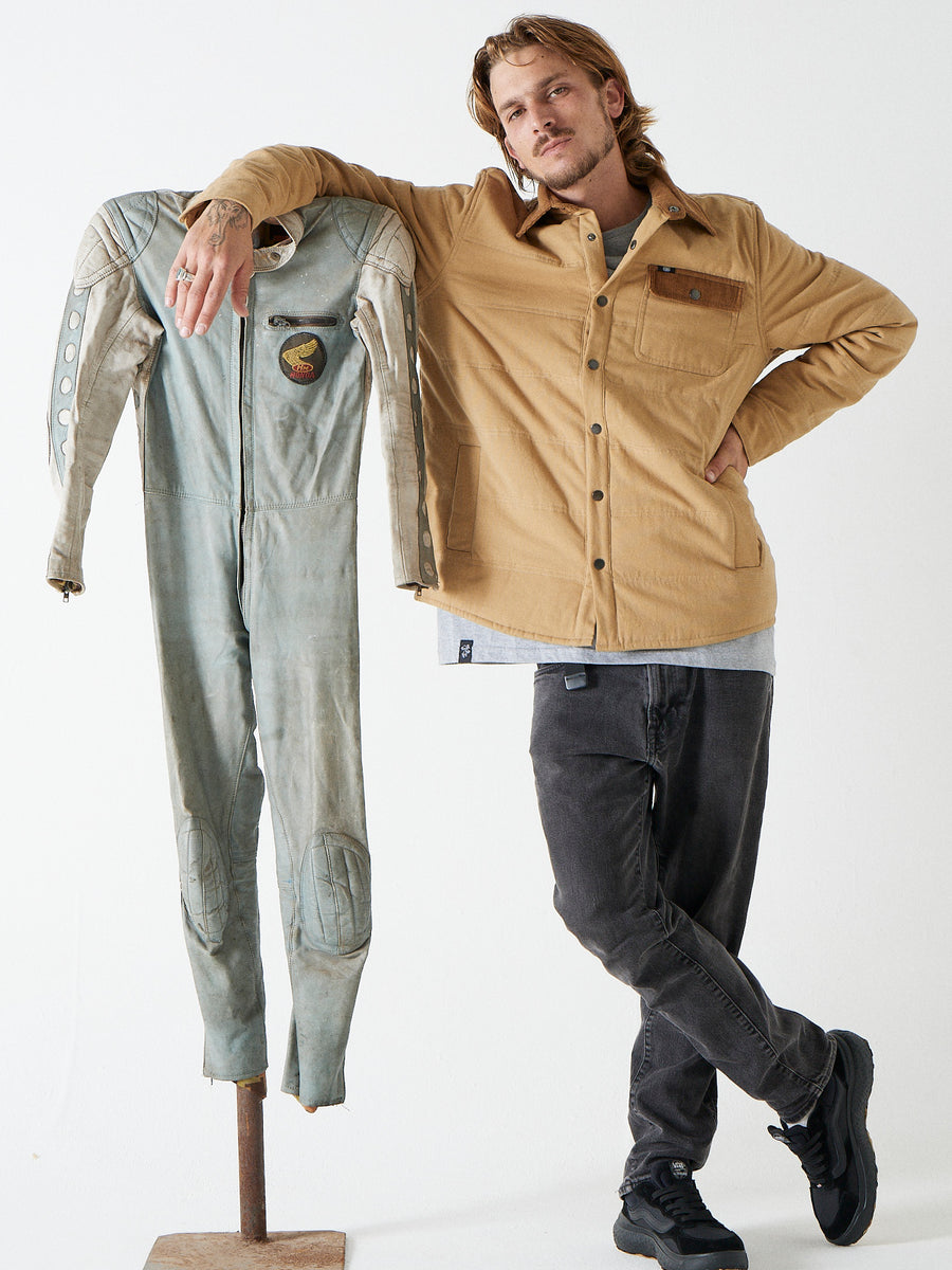 Chaqueta Beige Canvas Toke
