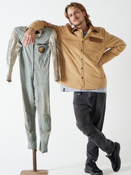 Chaqueta Beige Canvas Toke