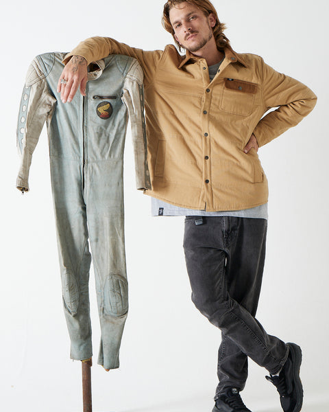 Chaqueta Beige Canvas Toke