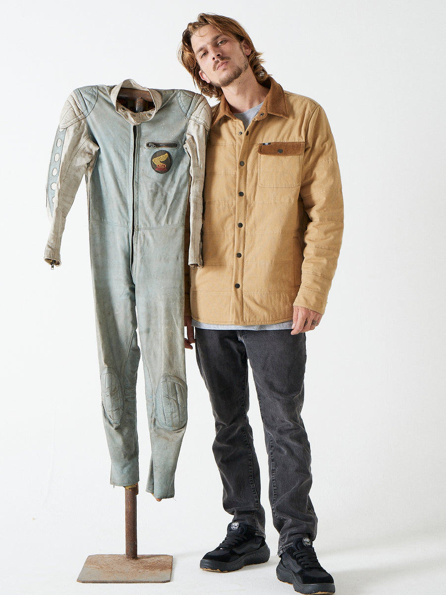 Chaqueta Beige Canvas Toke