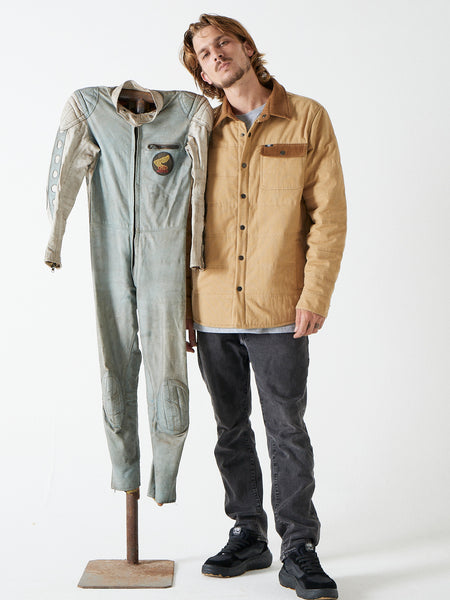 Chaqueta Beige Canvas Toke
