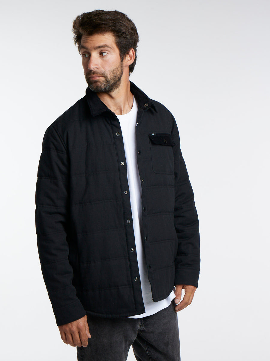 Chaqueta Canvas Negra Toke