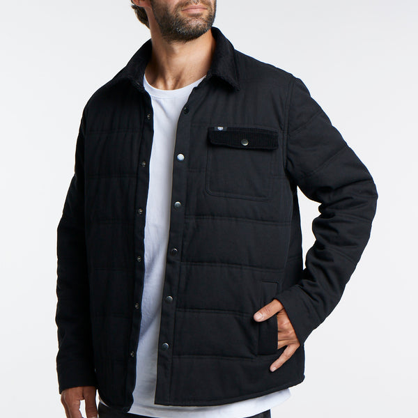 Chaqueta Canvas Negra Toke