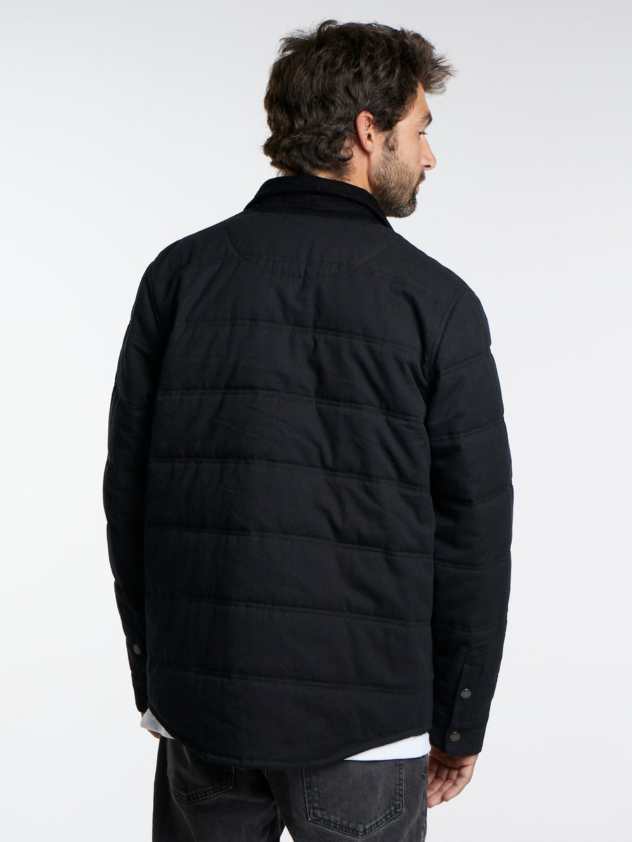 Chaqueta Canvas Negra Toke