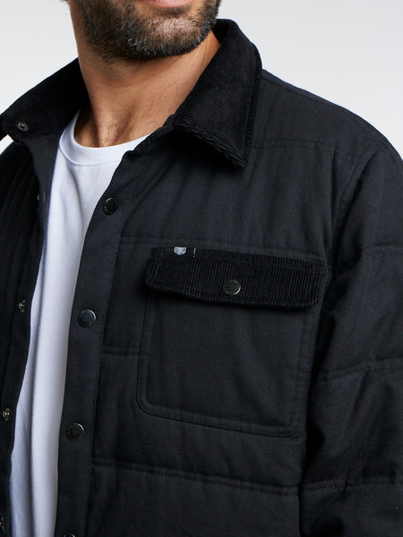 Chaqueta Canvas Negra Toke