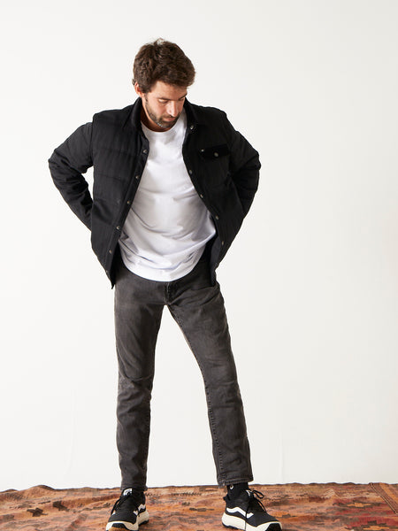 Chaqueta Canvas Negra Toke