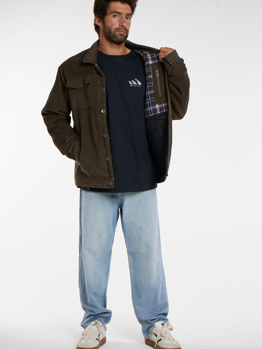 Chaqueta Cotele Verde Toke