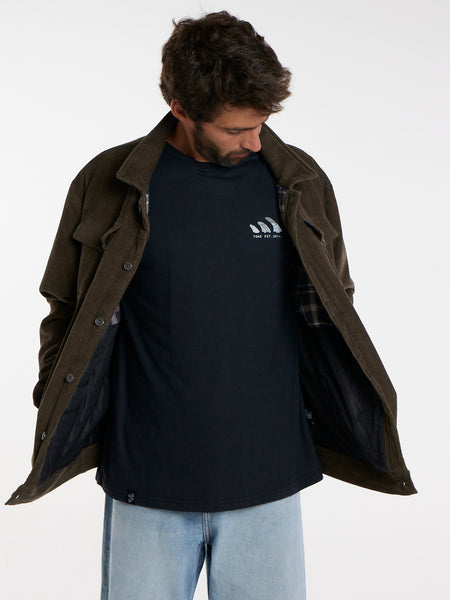 Chaqueta Cotele Verde Toke