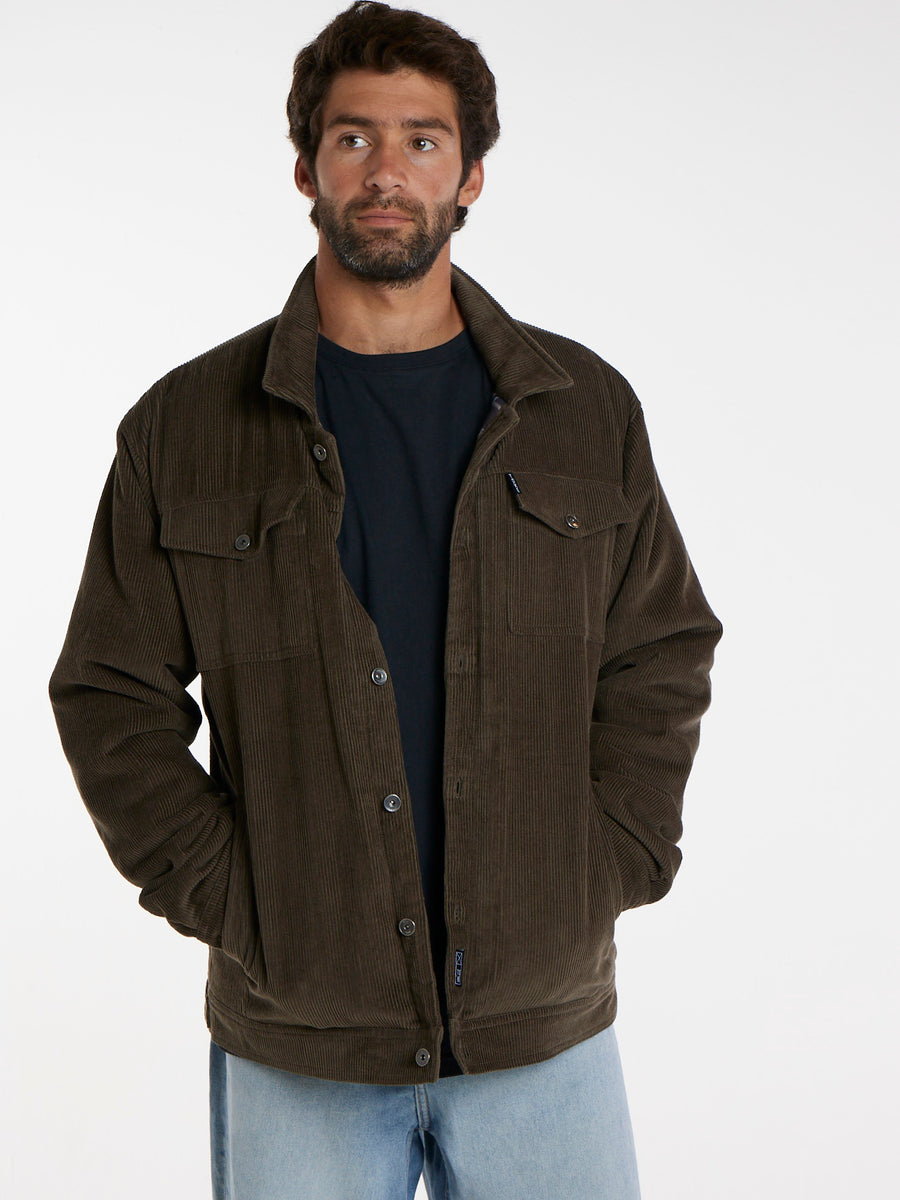 Chaqueta Cotele Verde Toke