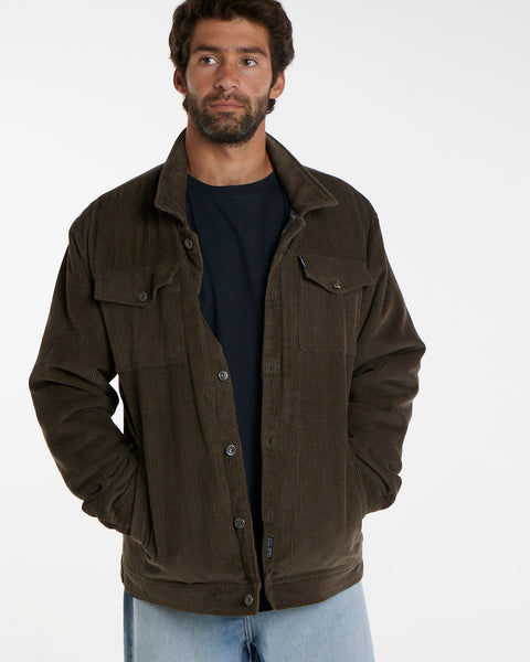 Chaqueta Cotele Verde Toke