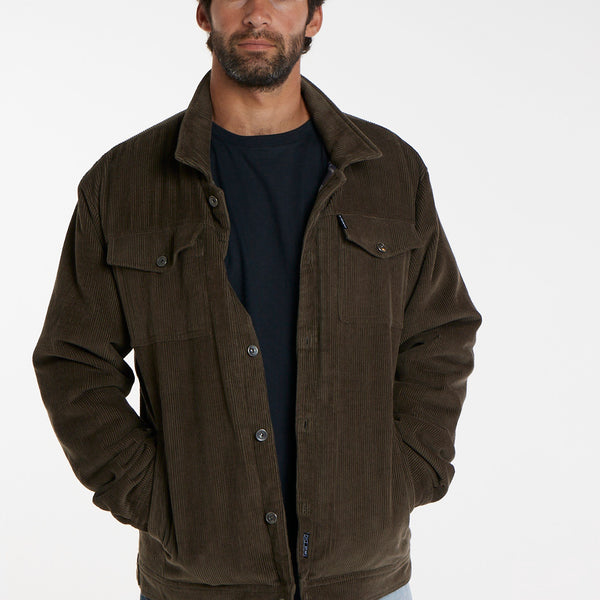 Chaqueta Cotele Verde Toke