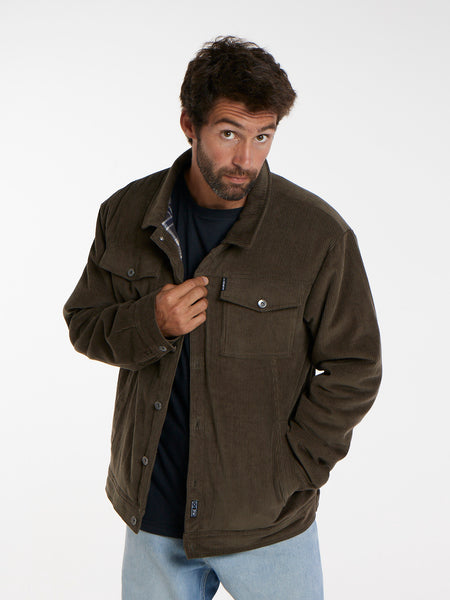 Chaqueta Cotele Verde Toke