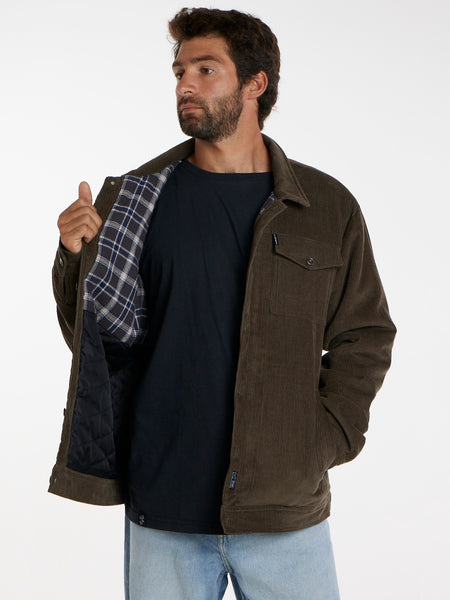 Chaqueta Cotele Verde Toke