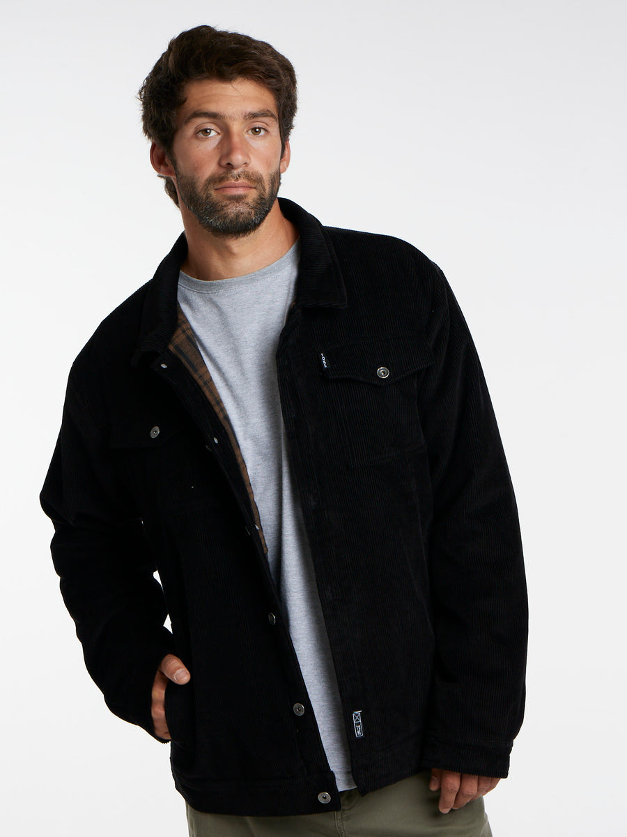 Chaqueta Cotele Negra Toke