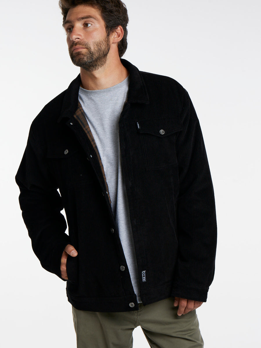 Chaqueta Cotele Negra Toke