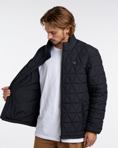 Parka Negra Hombre Toke