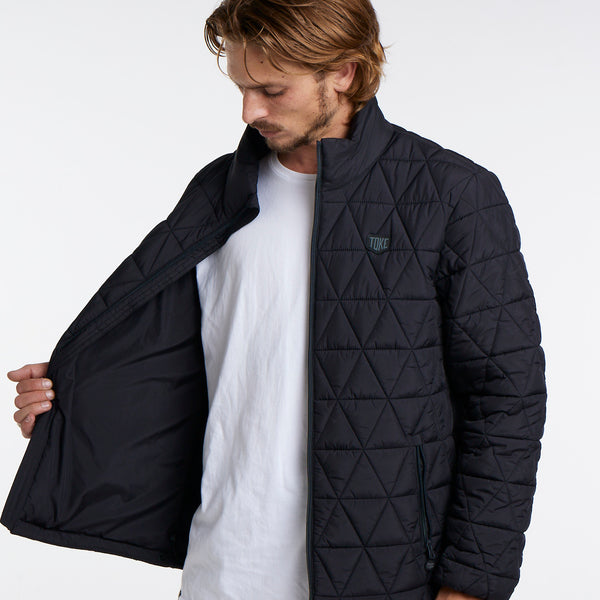 Parka Negra Hombre Toke
