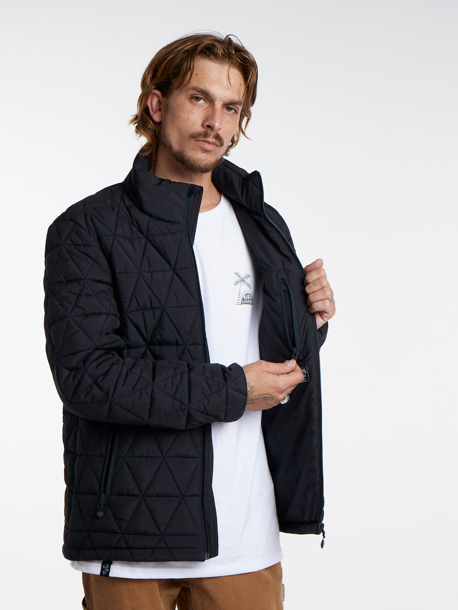 Parka Negra Hombre Toke