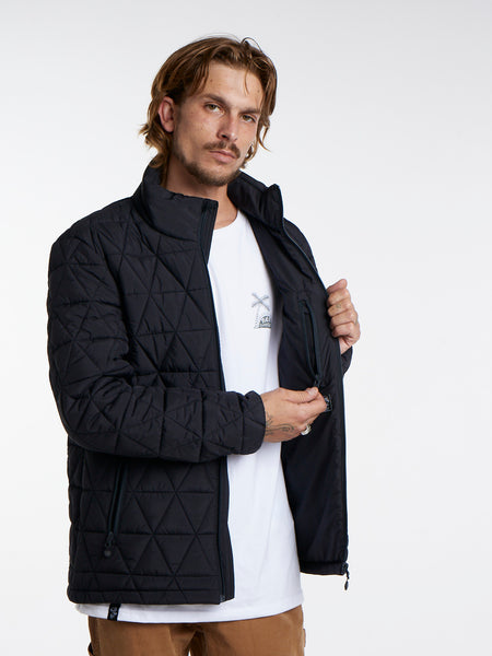 Parka Negra Hombre Toke