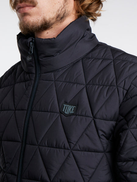Parka Negra Hombre Toke