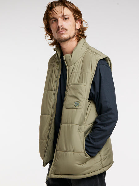 Chaqueta Sin Manga Hombe Verde