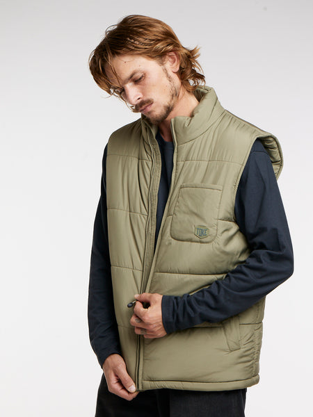 Chaqueta Sin Manga Hombe Verde