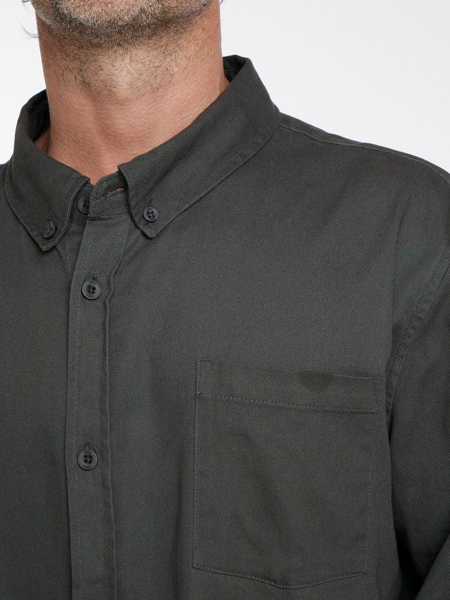 Camisa Manga Larga Hombre Gris Toke