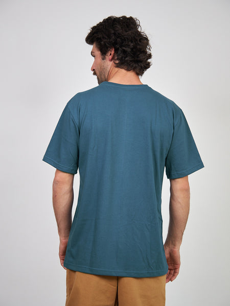 Polera Bolsillo Azul