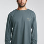 Polera ML Cascos Celeste