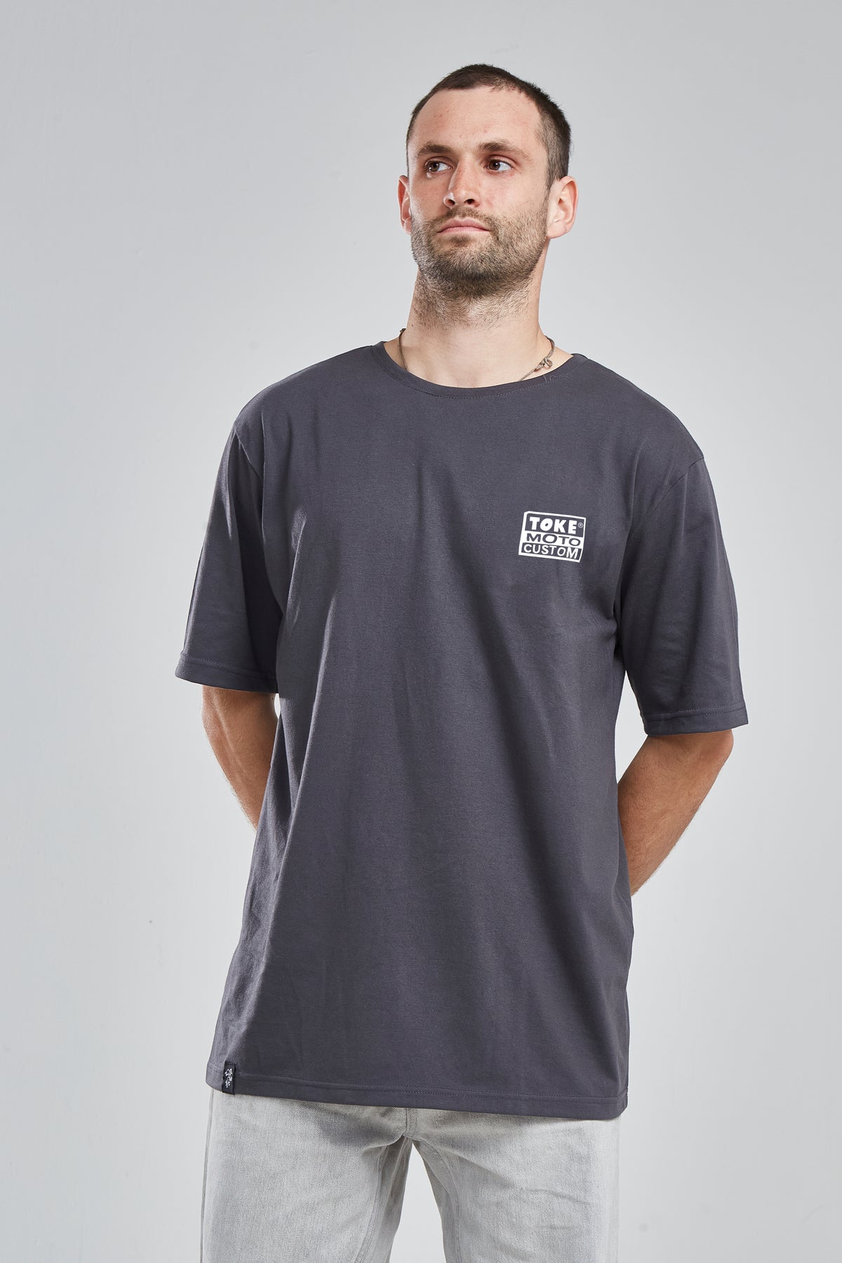 Polera Hombre Gris Reed