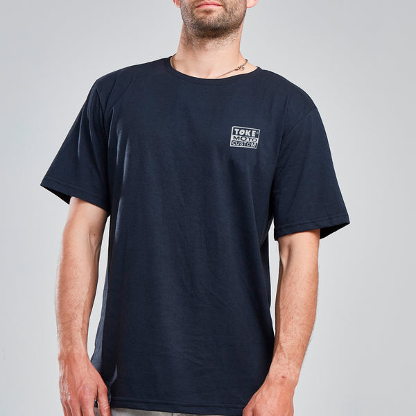Polera Hombre Negra Reed