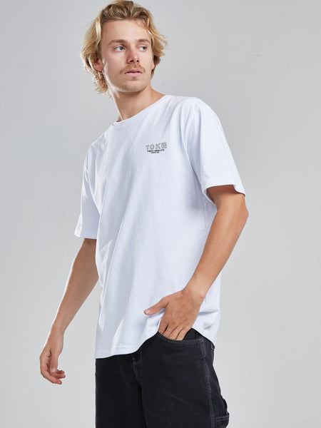 Polera Hombre Blanca Maico